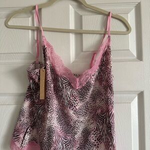 LACE CAMI AND PANTS PAJAMA SET